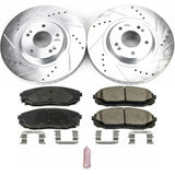 Power Stop 15-19 Kia Sedona Front Z23 Evolution Sport Brake Kit - K7218