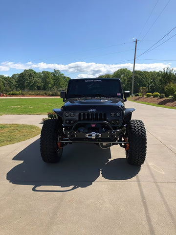 Oracle VECTOR Series Full LED Grille - Jeep Wrangler JK - NA - 5817-PRO