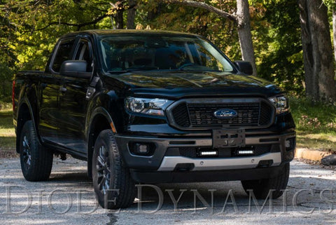 Diode Dynamics 19-21 Ford Ranger SS6 LED Lightbar Kit - White Driving - DD6592