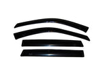 AVS 01-06 Hyundai Santa Fe Ventvisor Outside Mount Window Deflectors 4pc - Smoke - 94413