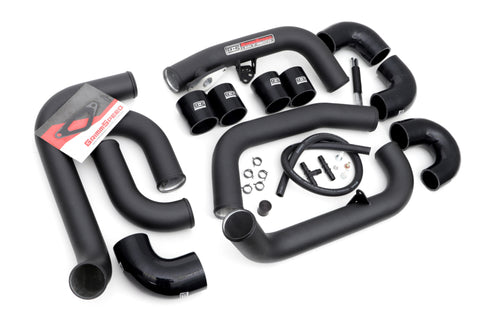 GrimmSpeed 2008-2014 Subaru STI Front Mount Intercooler Kit Black Core / Black Pipe - 090254