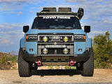aFe 2024+ Toyota Land Cruiser (J250) L4 2.4L Terra Guard Bull Bar w/ RIGID Lights - 79-27021L