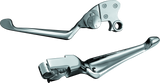 Kuryakyn Boss Blades With Adjustable Clutch 96-Up Cable Chrome - 1080