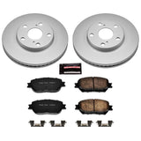 Power Stop 02-06 Toyota Camry Front Z17 Evolution Geomet Coated Brake Kit - CRK1064