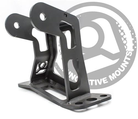 Innovative 02-06 Acura RSX K-Series Black Steel AT to Manual Conversion Bracket (Non-Type S) - 40610-SB