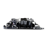 Edelbrock 65-90 BB Chevy Oval Port Heads Performer 2-O Manifold - Black Plasma - 2161-BP