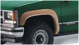 Bushwacker 88-99 Chevy C1500 Extend-A-Fender Style Flares 2pc Covers OEM Flare Holes - Black - 40013-01