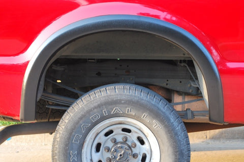 Lund 99-07 Ford F-250 SX-Sport Style Textured Elite Series Fender Flares - Black (2 Pc.) - SX311TB