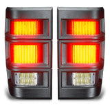 ORACLE Lighting Jeep Comanche MJ LED Tail Lights - Standard Red Lens - 5909-003