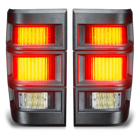ORACLE Lighting Jeep Comanche MJ LED Tail Lights - Standard Red Lens - 5909-003