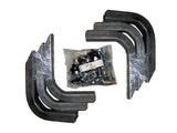 Lund 97-04 Dodge Dakota Quad Cab EZ Running Board Mounting Bracket Kit - Brite - 300018
