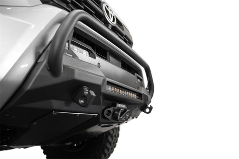 Addictive Desert Designs2024+ Toyota Tacoma Stealth Center Mount Winch Front Bumper w/ Top Hoop - F6703512601NA