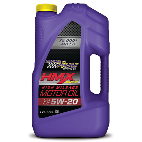 Royal Purple HMX Premium Synthetic High Mileage 5W20 Motor Oil - 5 Quart - 37518