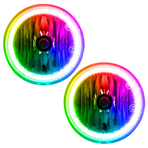 Oracle Chrysler Pacifica 07-08 LED Fog Halo Kit - ColorSHIFT - 1111-333