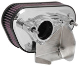 K&N Street Metal Intake System - Big 8 Chrome Intake System-Harley Davidson - RK-3948