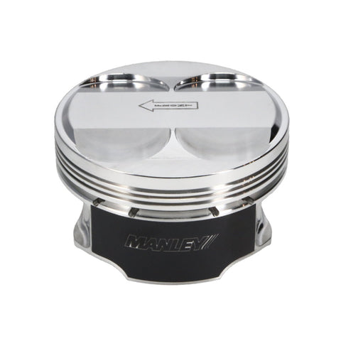 Manley 03-07 Nissan 350Z/ Maxima 81.4mm Stroker 96.5mm +1.0 Bore 11.0:1 Dome Piston Set w/Rings - 623110C-6