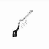 MagnaFlow 08-18 Ford F-250/F-350/F-450 4.6L/6.7 DPF-Back Black 4in Dual Single Rear Exit - 17068