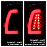 xTune 97-03 Ford F-150 Light Bar LED Tail Lights - Black Smoke (ALT-ON-FF15097-LBLED-BSM) - 9038501