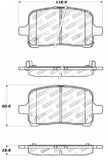 StopTech Street Touring Brake Pads - 308.10280