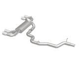 MagnaFlow Sys C/B 2015-2017 Volkswagen Golf R 3in Polished SS Quad Tip Split Rear Exit - 19165