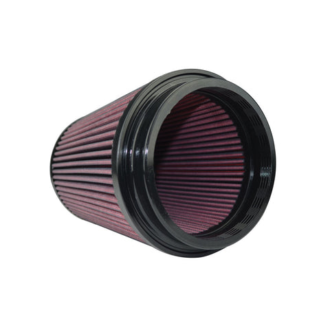 Injen High Performance Air Filter - 5 Black Filter 6 1/2 Base / 8 Tall / 5 1/2 Top - X-1022-BR