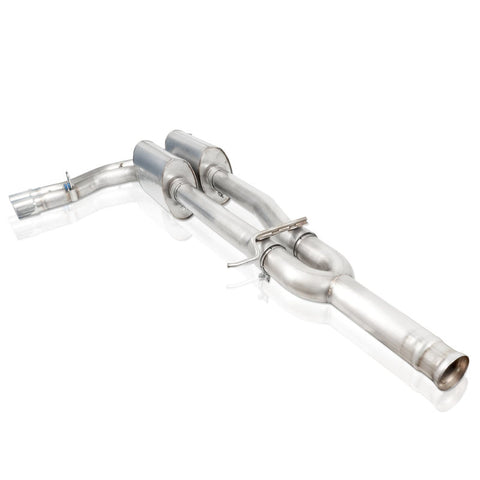 Stainless Works Chevy Silverado/GMC Sierra 2007-16 5.3L/6.2L Exhaust Before Passenger Rear Tire Exit - CT14CBFTY