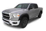 Bushwacker 19-22 Ram 1500 (Excl. Rebel/TRX) 67.4 & 76.3in Bed Extend-A-Fender Flares 2pc FR - Blk - 50055-02