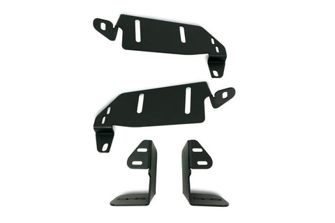 DV8 Offroad 21-22 Ford Bronco Factory Bumper Pocket Light Mount (Pair) 3in LED Pod Lights - LBBR-05