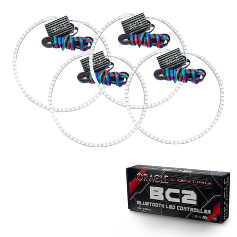 Oracle Jeep Grand Cherokee 05-10 Halo Kit - ColorSHIFT w/ BC1 Controller - 2335-335
