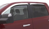 AVS 19-22 Ford Ranger Crew Cab Ventvisor Outside Mount Window Deflectors 4pc - Chrome - 684387