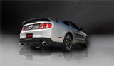 Corsa 2011-2014 Ford Mustang GT/Boss 302 5.0L V8 Polished Xtreme Axle-Back Exhaust - 14317