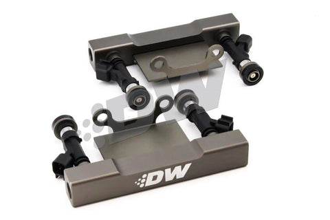 DeatschWerks 04-06 Subaru STI/LGT Side Feed to Top Feed Fuel Rail Conv Kit w/ 2200cc Injectors - 6-101-2200
