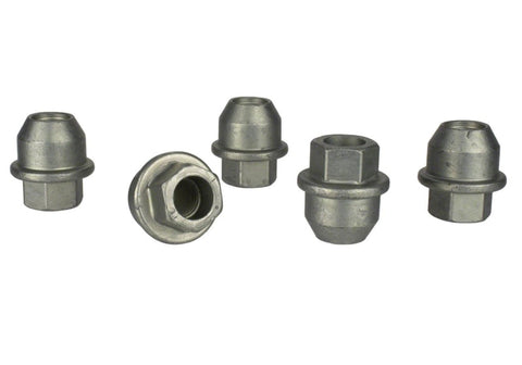 Ford Racing 05-14 Mustang 1/2in -20 Thread Cone Seat Open Lug Nut Kit (5 Lug Nuts) - M-1012-H