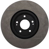 StopTech Power Slot 03-06 Evo 8 & 9 Slotted Right Front Rotor - 126.46064SR