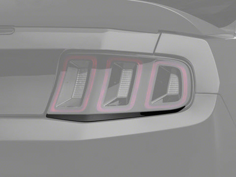 Raxiom 10-12 Ford Mustang Tail Light Conversion Trim - 301043