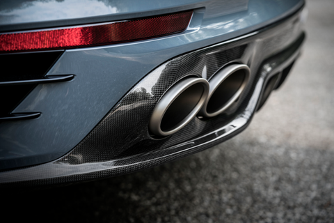 Akrapovic 16-19 Porsche 911 Turbo / Turbo S (991.2) Rear CA Diffuser Glossy w/o Tips - DI-PO/CA/4/G/1