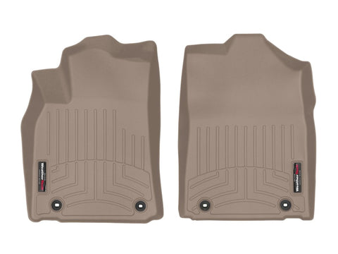 WeatherTech 2016+ Lexus ES Front FloorLiner - Tan - 4514591