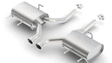 Borla 11-14 CTS Coupe V6 3.6L AT RWD/AWD Dual Ctr Rear Exit Touring Exhaust (REAR SECTION ONLY) - 11824