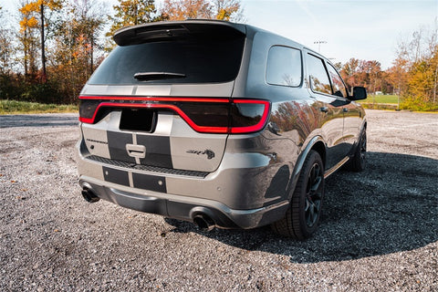 Corsa 2021-2025 Dodge Durango SRT Hellcat Cat-Back 2.75in Dual Rear Exit Sport 4.5in Black PVD Tips - 21195BLK
