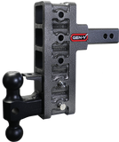 Gen-Y Mega Duty 2in Offset Shank 7.5in Drop 2K TW 10K Hitch w/GH-031 Dual-Ball/GH-032 Pintle Lock - GH-425