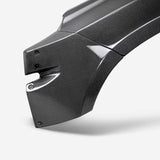 Seibon 2022 Nissan Frontier MB-Style Carbon Front Fibers Pair (2in rise 4in Wider) - FF22NSFT-MB