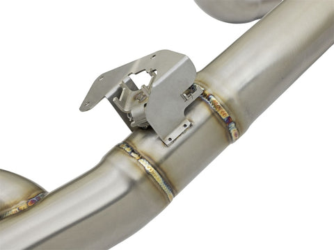 aFe MACHForce XP 3in -2 1/2in Axle Back SS Exhaust w/Carbon Fiber Tips 14-17 Chevy Corvette V8 6.2L - 49-34056-C