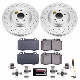 Power Stop 03-06 Mercedes-Benz CLK500 Front Z23 Evolution Sport Coated Brake Kit - CRK6585