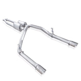 Stainless Works Chevy Silverado/GMC Sierra 2007-16 5.3L/6.2L Exhaust Under Bumper Exit - CT14CBUB