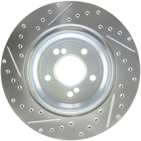 StopTech Select Sport 02-06 BMW M3 Slotted & Drilled Rear Left Rotor - 227.34054L