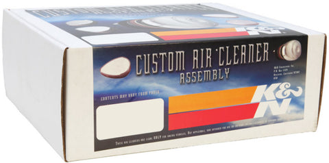 K&N H/D Sportster Filter Kit Teardrop Flamed SPECIAL ORDER Intake Sys-Harley Davidson - RK-3924