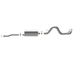 MagnaFlow Cat-Back 2016 Toyota Tacoma 3.5L V6 SS 3in Single Pass Side Exit Rear 4in Tip - 19291