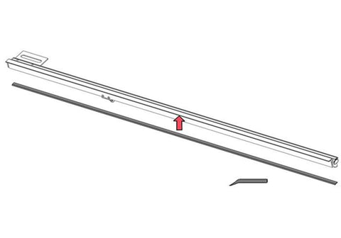 BAK BAKFlip & Rail Seal Outer to Truck Bed - Flat (17ft) - PARTS-326A0010