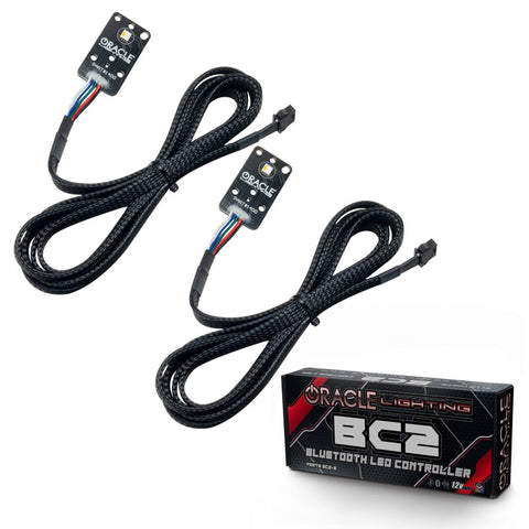 Oracle 20-21 Toyota Supra GR RGB+A Headlight DRL Kit - ColorSHIFT w/ BC1 Controller - 1400-335