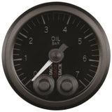 Autometer Stack 52mm 0-7 Bar M10 Male Pro-Control Oil Pressure Gauge - Black - ST3501